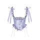 With Puji Letters and Poems-Wisteria In The Mist Corset Top and OP(Pre-Order/Full Payment Without Shipping)
